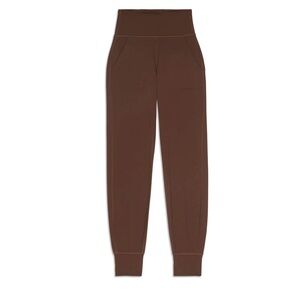 Lululemon Align Joggers 28” Brown High Waist Size 10 Style W5DH6S